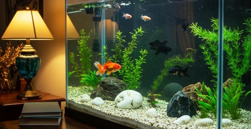 Aquário no quarto: monte seu cantinho aquático